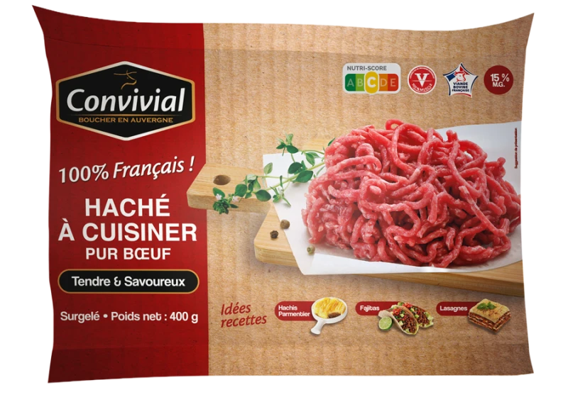 Hach&eacute; &agrave; Cuisiner Pur Boeuf